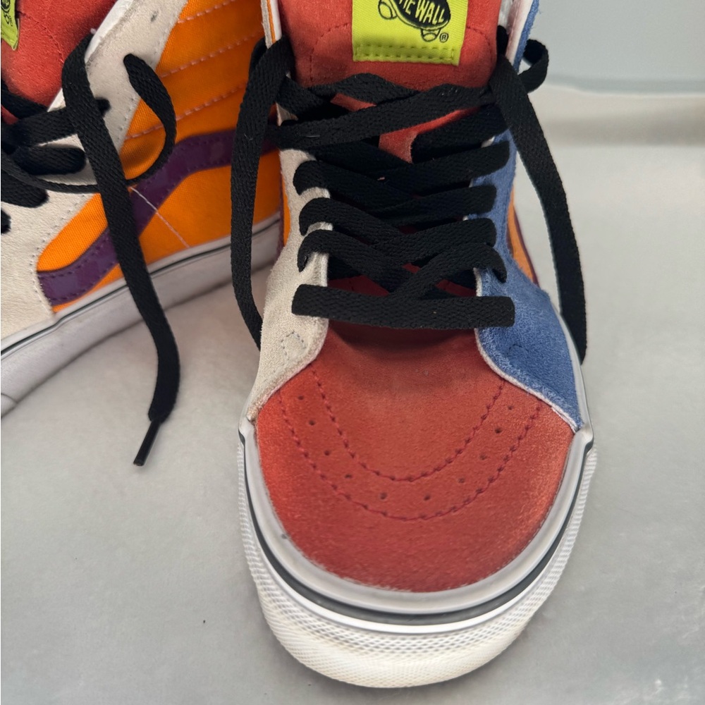 Vans High-Top Off the Wall Sneakers Women’s 8, Men’s 6.5 - Picture 2 of 15